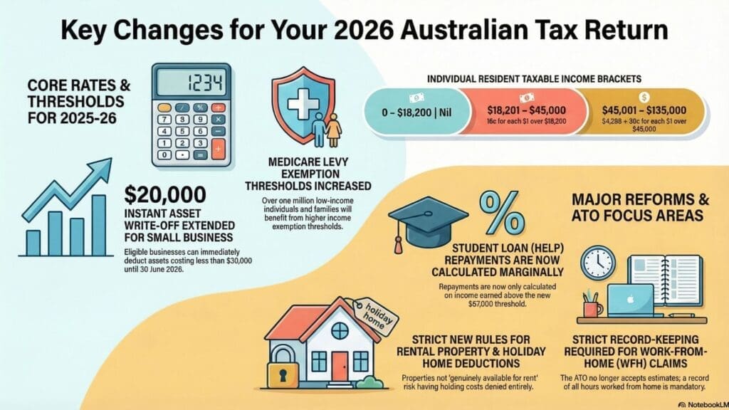 What change in australian tax for 2026 V1 The Ultimate 2026 Tax Guide for Australia: Maximise Your Tax Return