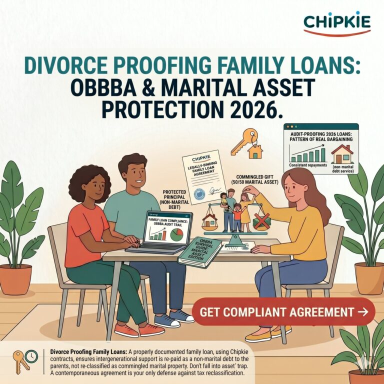 Divorce Proofing Family Loans