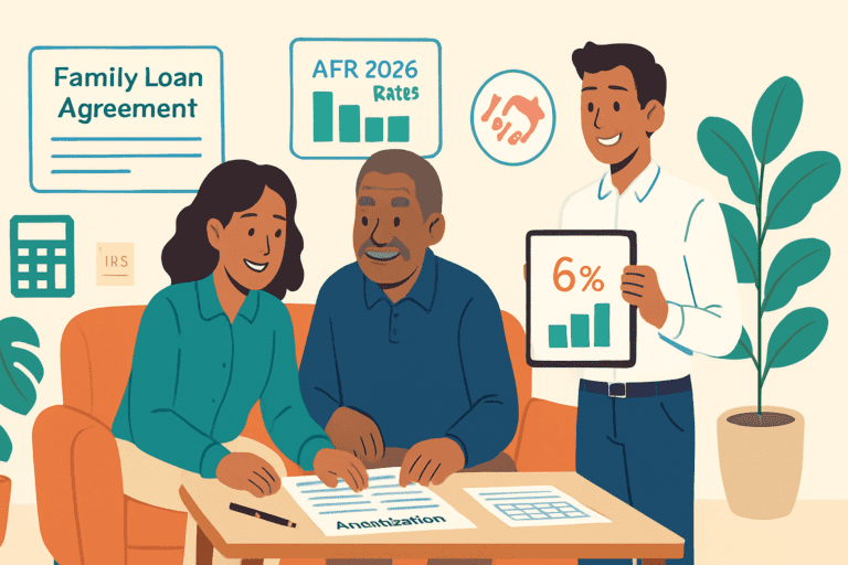 fair interest rate family loan 2026