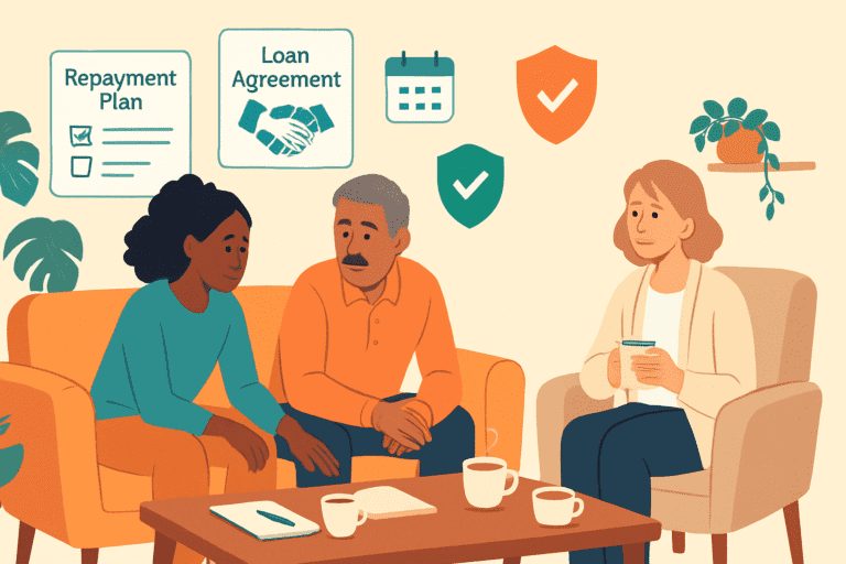 how to ask family for emergency financial help safely