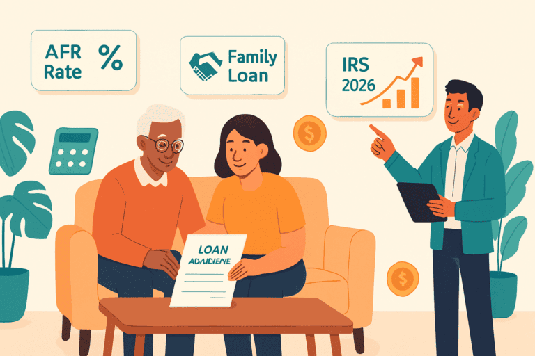 applicable federal rate for family loan