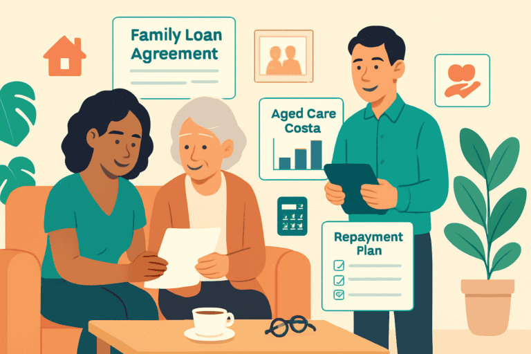 family loan for aged care