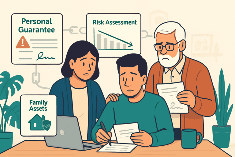 family personal guarantee risks