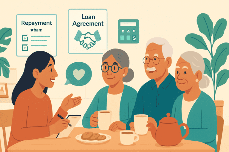 how to ask family for emergency financial help safely