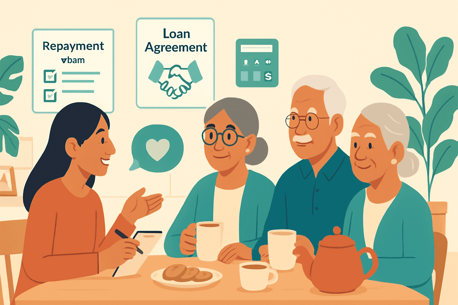 how to ask family for emergency financial help safely