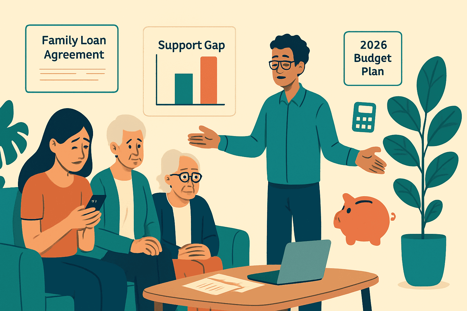 family financial help gap