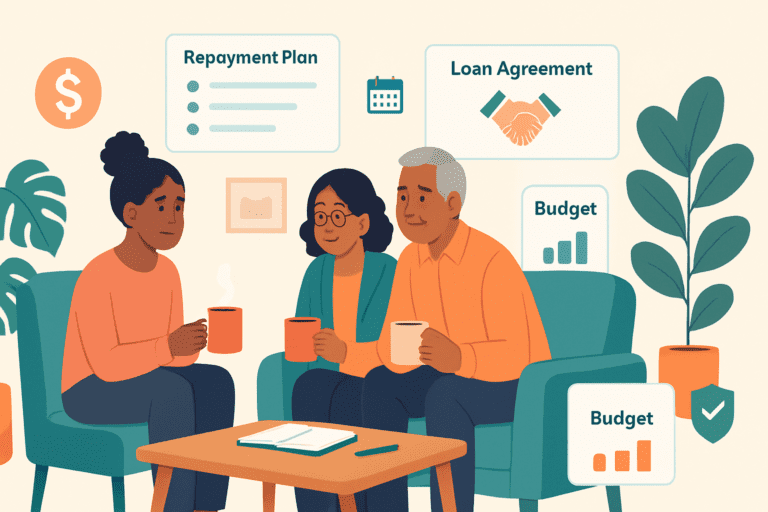 how to ask family for emergency financial help safely