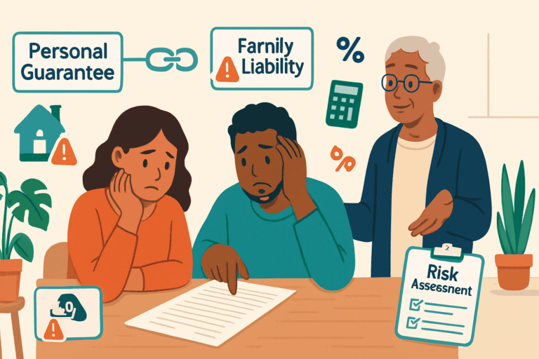 family personal guarantee risks